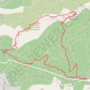 Croupatier - Grottes - Bornes - Télégraphe de Chappe GPS track, route, trail