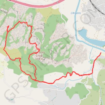 Roche de Roquebrune GPS track, route, trail