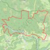 Extratrail-stoumont-21km-rouge GPS track, route, trail