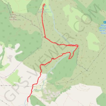Chemin des ermitages de Yebra de Basa GPS track, route, trail