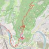 Mont-rachais-depuis-jardin-des-dauphins-grenoble GPS track, route, trail