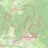 LA DEREN VTT 50km GPS track, route, trail