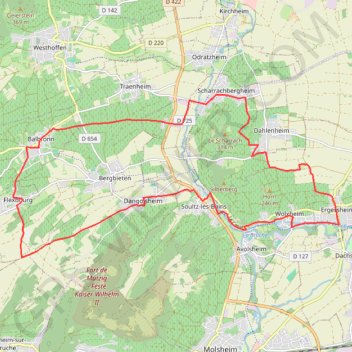 Boucle chapelle GPS track, route, trail