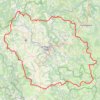 GR40 Tour du Velay (Haute-Loire) GPS track, route, trail