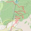 Du mont Serein au mont Ventoux GPS track, route, trail
