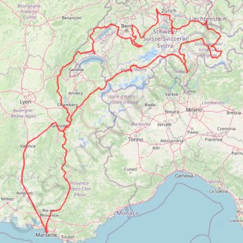 Tour de Suisse août V2 GPS track, route, trail