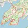 Le Tour de Plougastel par Daoulas GPS track, route, trail