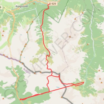 Pic d'Arriourère GPS track, route, trail