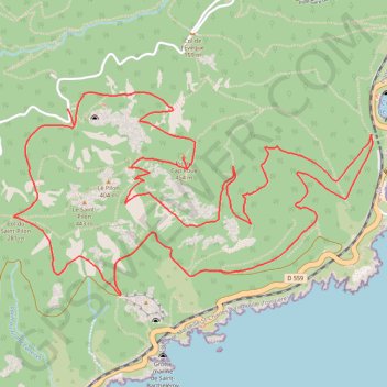 Trace GPS track, route, trail