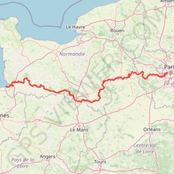 Sentier du Mont-Saint-Michel GPS track, route, trail