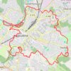 Tour d'Angouleme GPS track, route, trail