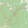 La Dent du Serret GPS track, route, trail