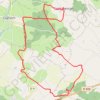 La rando des 4 communes - Saint-Georges - Cayriech - Lalande - Saint-Martin-de-Caussanille GPS track, route, trail