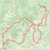 Les Pierres Dorées - Vaux-en-Beaujolais GPS track, route, trail