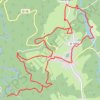 Du Pont-Aubert aux Rochers Noirs - Soursac - Pays de Haute Corrèze GPS track, route, trail