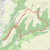 Le Bois Chante Grillet - Fleurieu-sur-Saône GPS track, route, trail