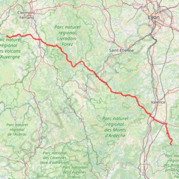 1er juillet GPS track, route, trail