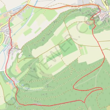 Imbringen GPS track, route, trail