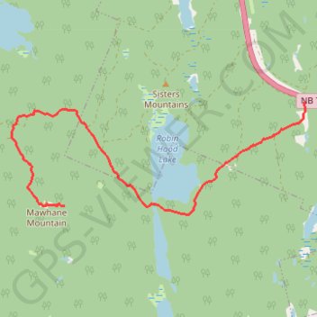Mawhane Mountain GPS track, route, trail