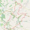 Le Saumont vers Montagnac par les Grand et Petit Auvignon GPS track, route, trail