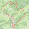 Le Mont Poupet par le fort Belin GPS track, route, trail