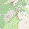 Montgenevre - Cabane des Douaniers GPS track, route, trail