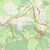 Rocamadour GPS track, route, trail