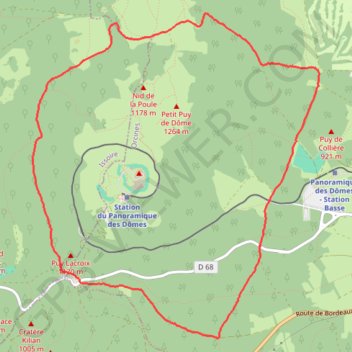 ITI0007 GPS track, route, trail