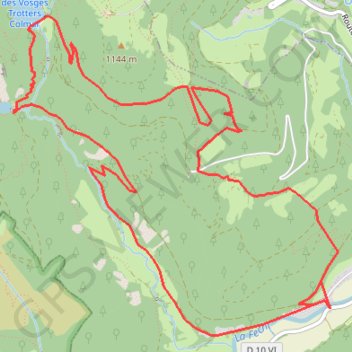 Vallée de la Wormsa GPS track, route, trail