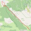 Reserve naturelle de la Vallee de l'Eyne GPS track, route, trail