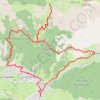 Col de Bramousse par le sentier des Aiguillettes GPS track, route, trail