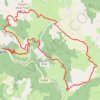 La Roque Sainte Marguerite GPS track, route, trail