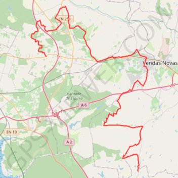 10-JAN-19 GPS track, route, trail