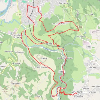 Catherine_Delmas_2022-12-03_10-05-44 GPS track, route, trail