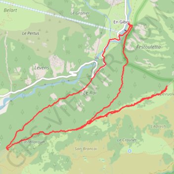 Randonnée du 13/07/2018 à 08:48 GPS track, route, trail