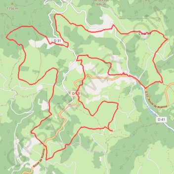 Moulins Cherier GPS track, route, trail