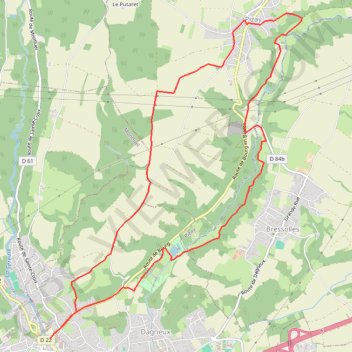 Montluel Circuit GPS track, route, trail