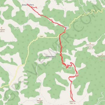 Trenutna trasa: 21 TRA 2019 08:33 GPS track, route, trail