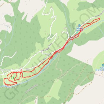 Grand bornand GPS track, route, trail