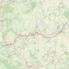 GR35 De Pezou (Loir-et-Cher) à Vaas (Sarthe) GPS track, route, trail
