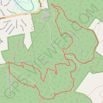 Black Hill Conservation Park Loop GPS track, route, trail