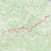 GR646 De Saint-Mesmin à Rougerie Saint Astier (Dordogne) GPS track, route, trail