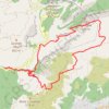 Pic de bertagne gémenos GPS track, route, trail
