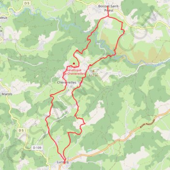 Boisset - Lurieq GPS track, route, trail