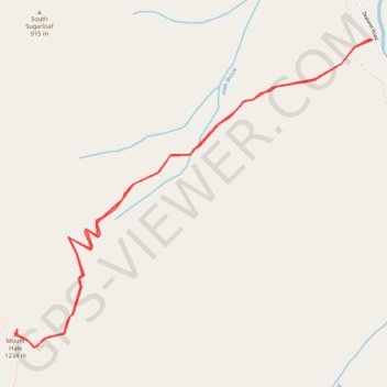 Mount Hale GPS track, route, trail