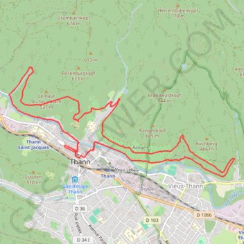 Festivale GH GPS track, route, trail