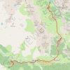 Tour du Mont Thabor, j2, de I Re Magi au refuge Buffère GPS track, route, trail