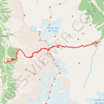 Eau Rousse - Valnontey GPS track, route, trail