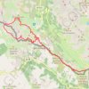 Col Lombarde - Lac Lausfer par les crêtes GPS track, route, trail