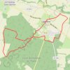 La Boutonnière du Pays de Bray GPS track, route, trail